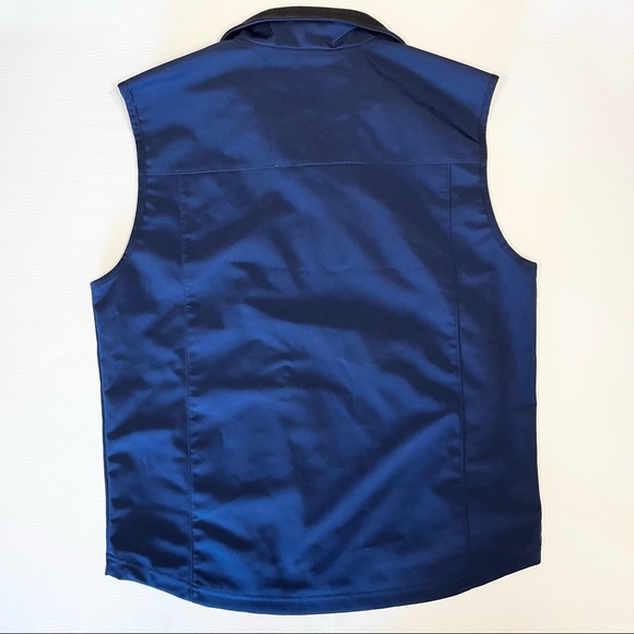 St. John’s Bay Comfort Stretch Windproof Water Resistant Vest Jacket Medium - Picture 3 of 10